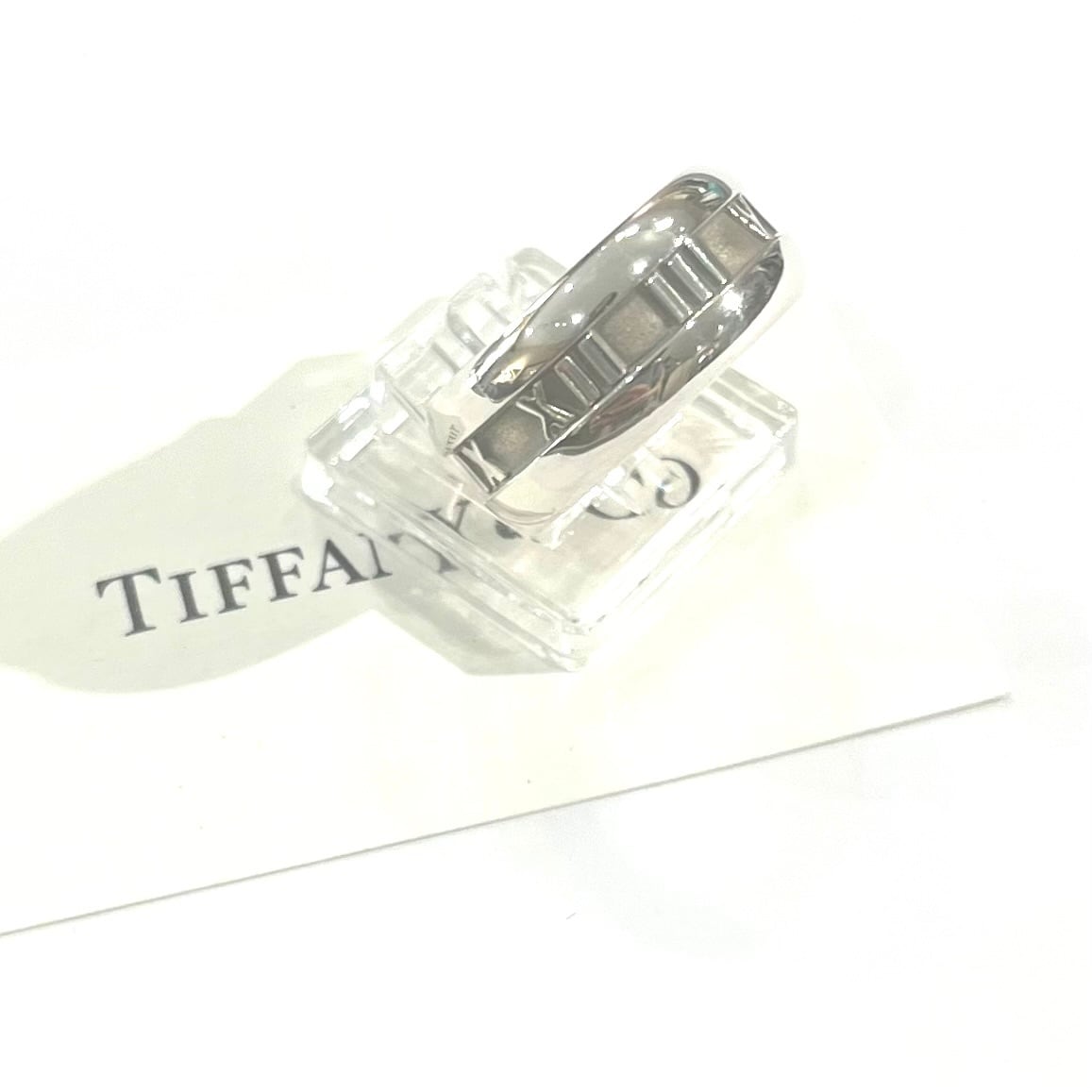 希少【TIFFANY&CO】【15号 】2522 出会うべき、名品 ぽってりシルバー
