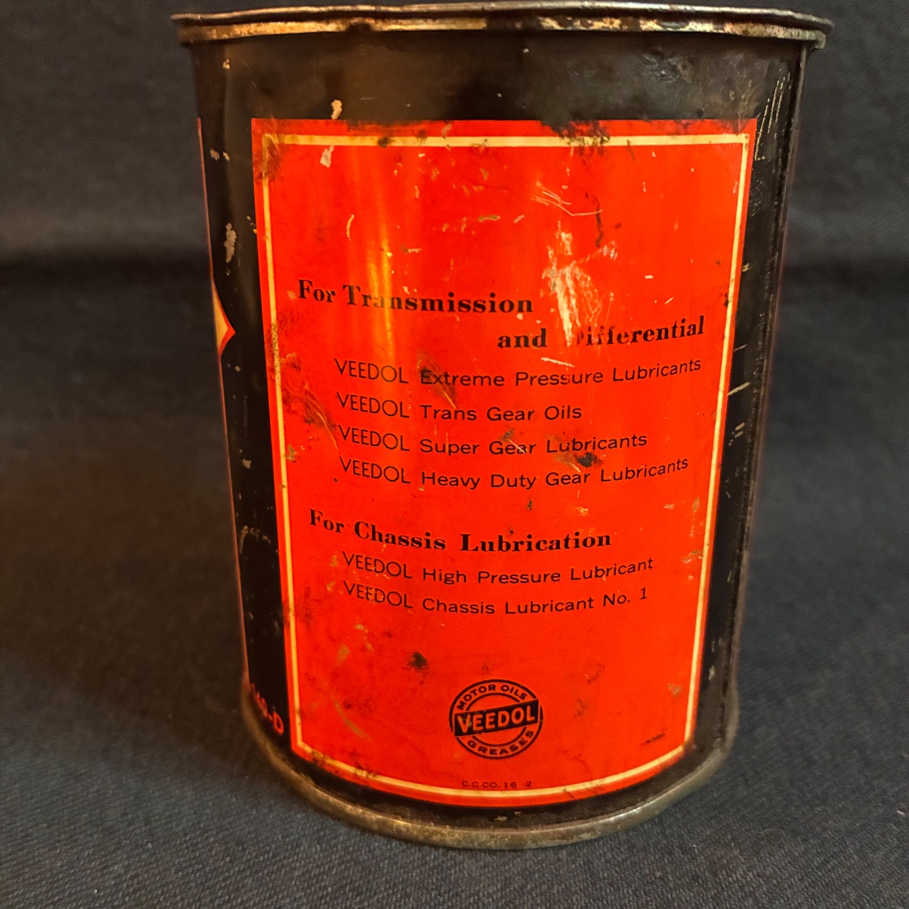 1930〜50's  VEEDOL缶　T-658