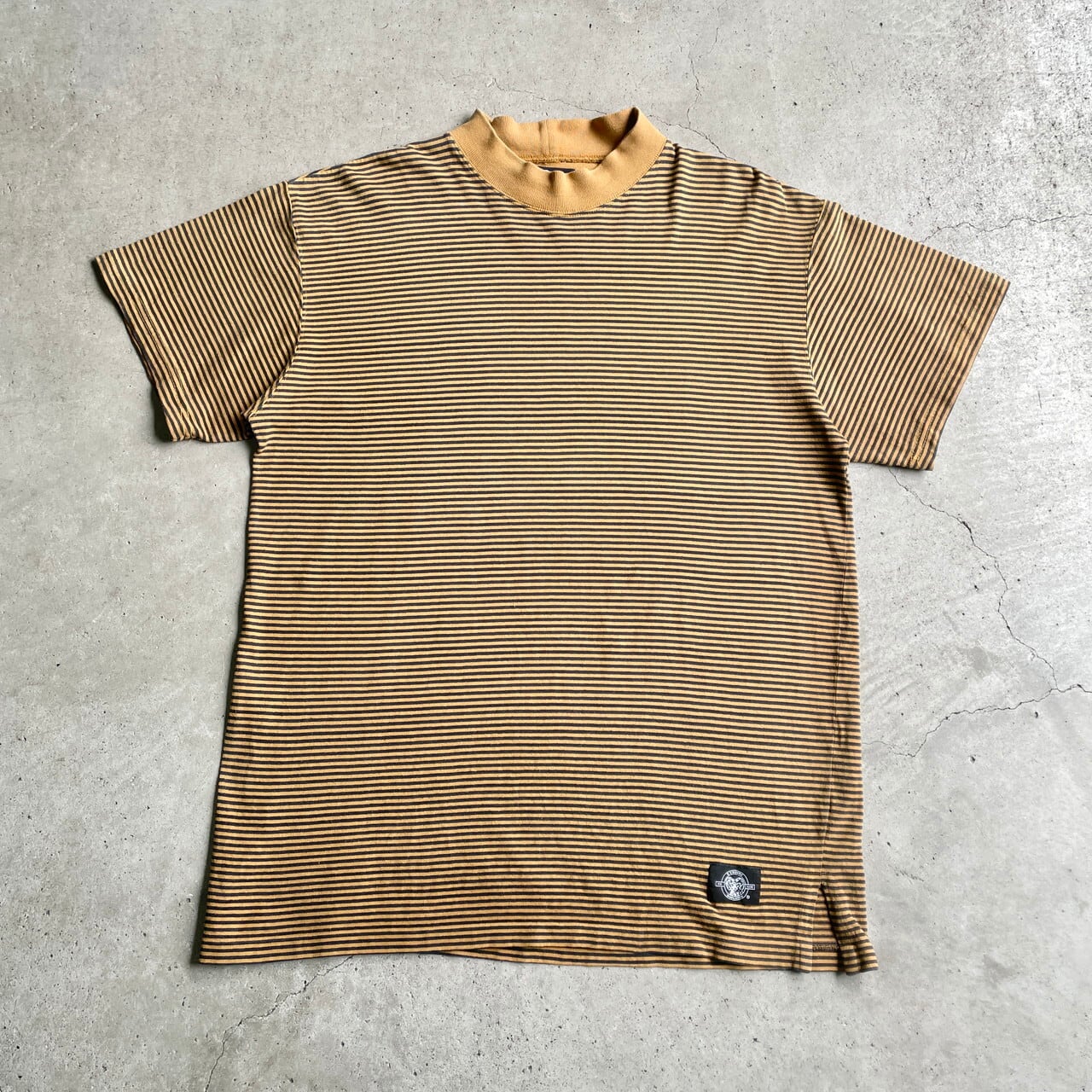 80年代 WOOLRICH ウールリッチ ヘビーウェイト モックネック 細ピッチ