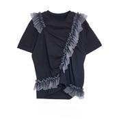 MMD106TEB グラデチュールフリルTシャツ
