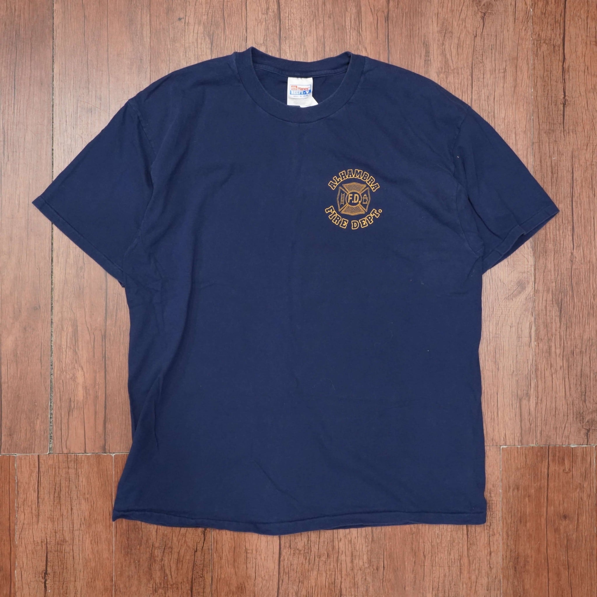 90s hanes fire dept Tシャツ XL/ヘインズ | 古着屋youth vintage