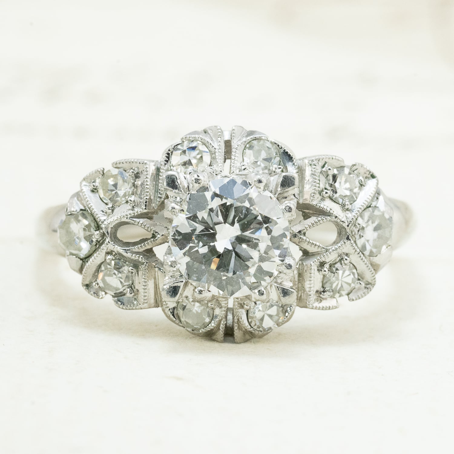 ダイヤモンド | アンティークジュエリー デイジーリング ☆DaisyRing☆