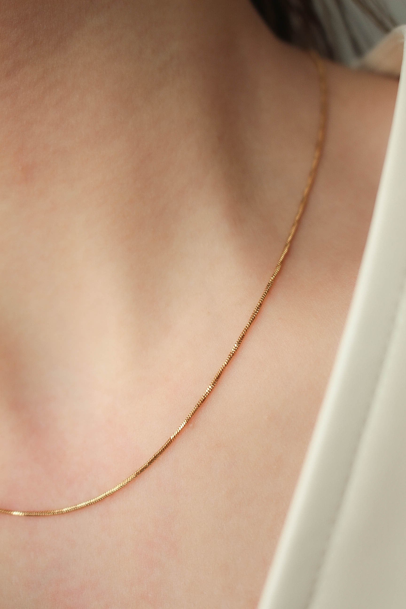 0.9mm Glitter Necklace