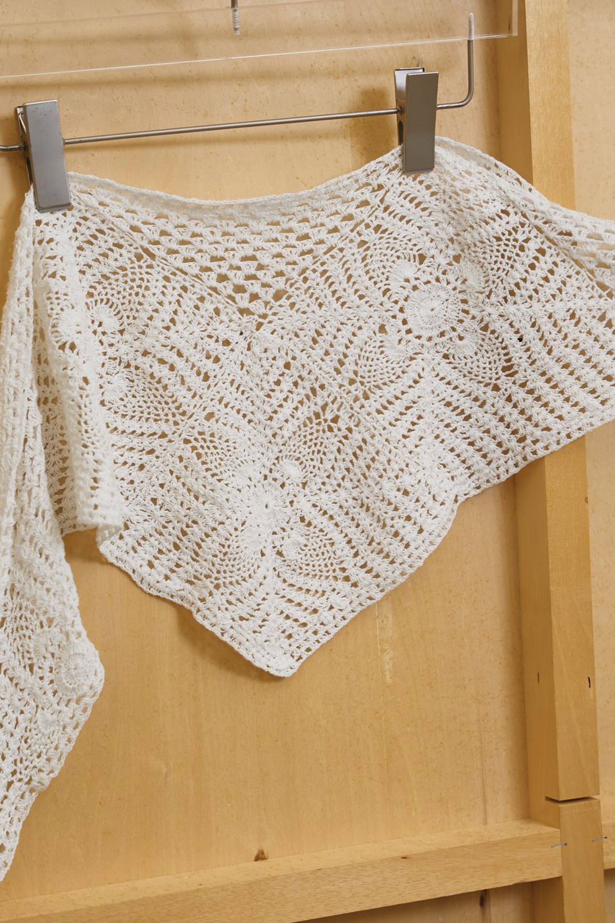TODAYFUL Crochet Lace Scarf クロシェレーススカーフ Ecru | planet3rd