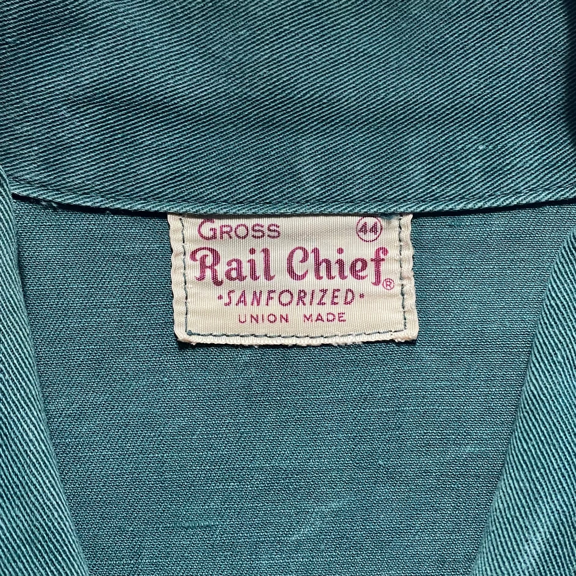 vintage 1970's RAIL CHIEF work jacket | NOIR ONLINE