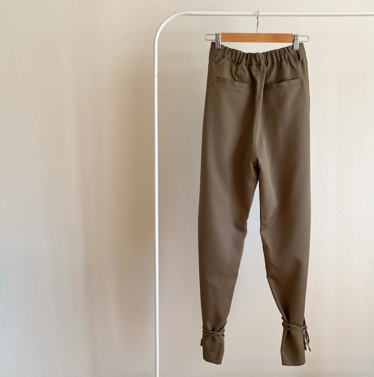 pants】2wayリボンパンツ -khaki-14059 | Ficklefreak 