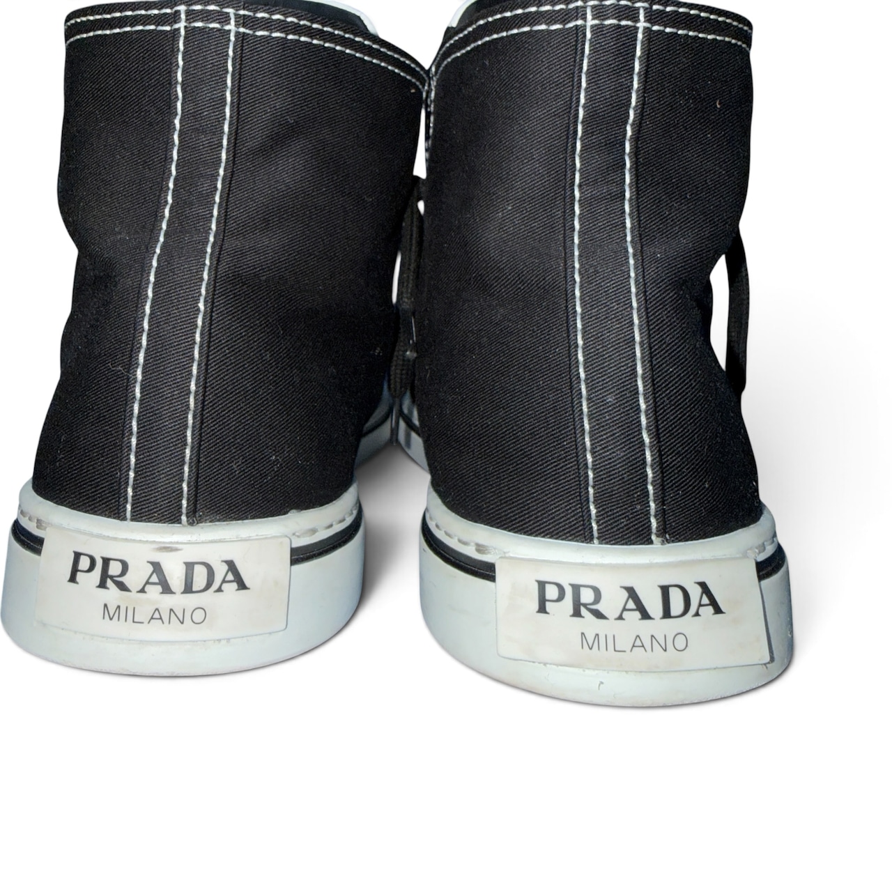 【PRADA】プラダ POINTY HIGH-TOP SNEAKER スニーカー