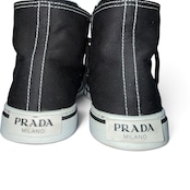 【PRADA】プラダ POINTY HIGH-TOP SNEAKER スニーカー