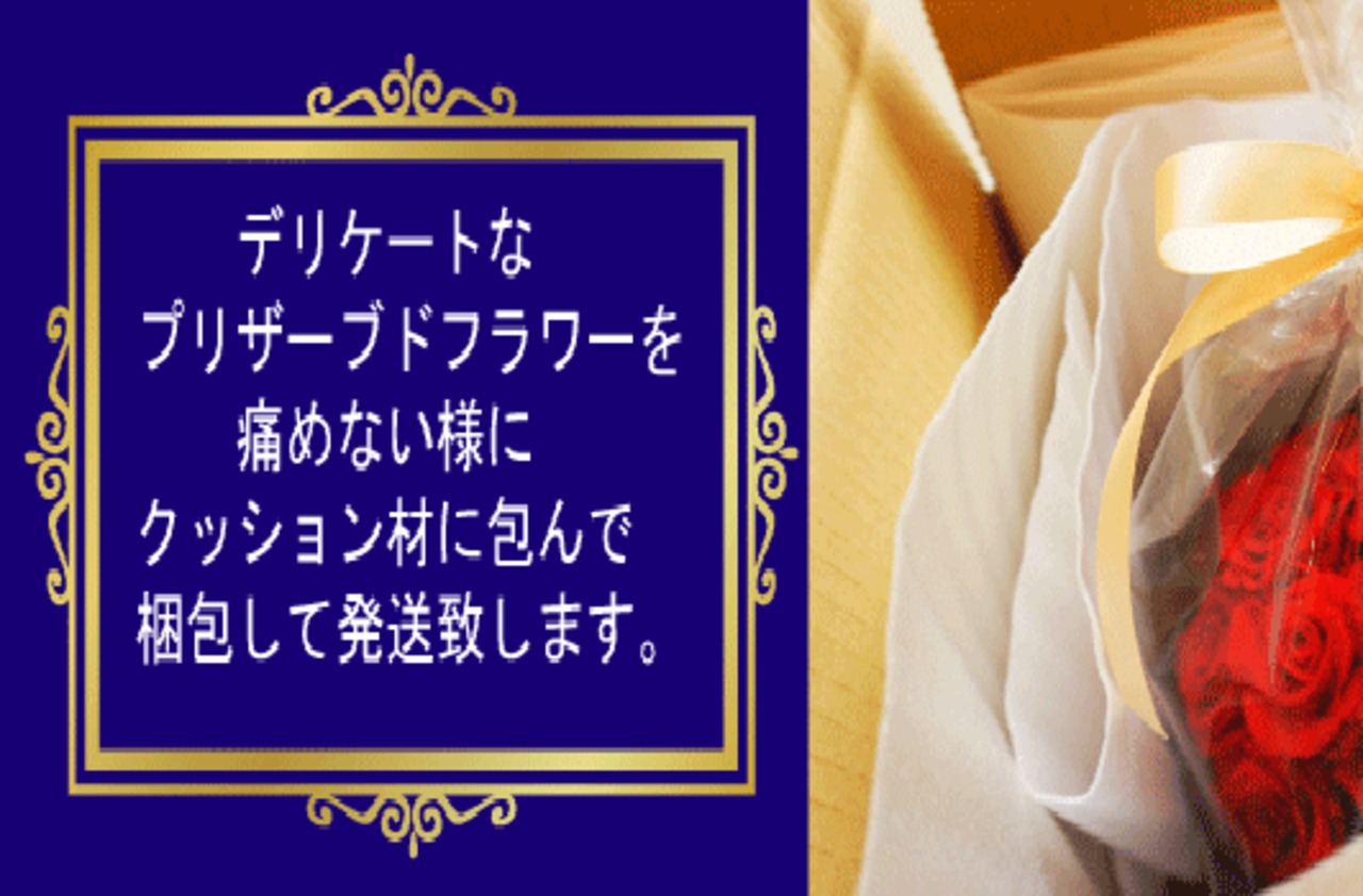 枯れないお花!青バラ5本のプリザーブドフラワークリアケース 枯れないお花!青バラ5本のプリザーブドフラワークリアケース