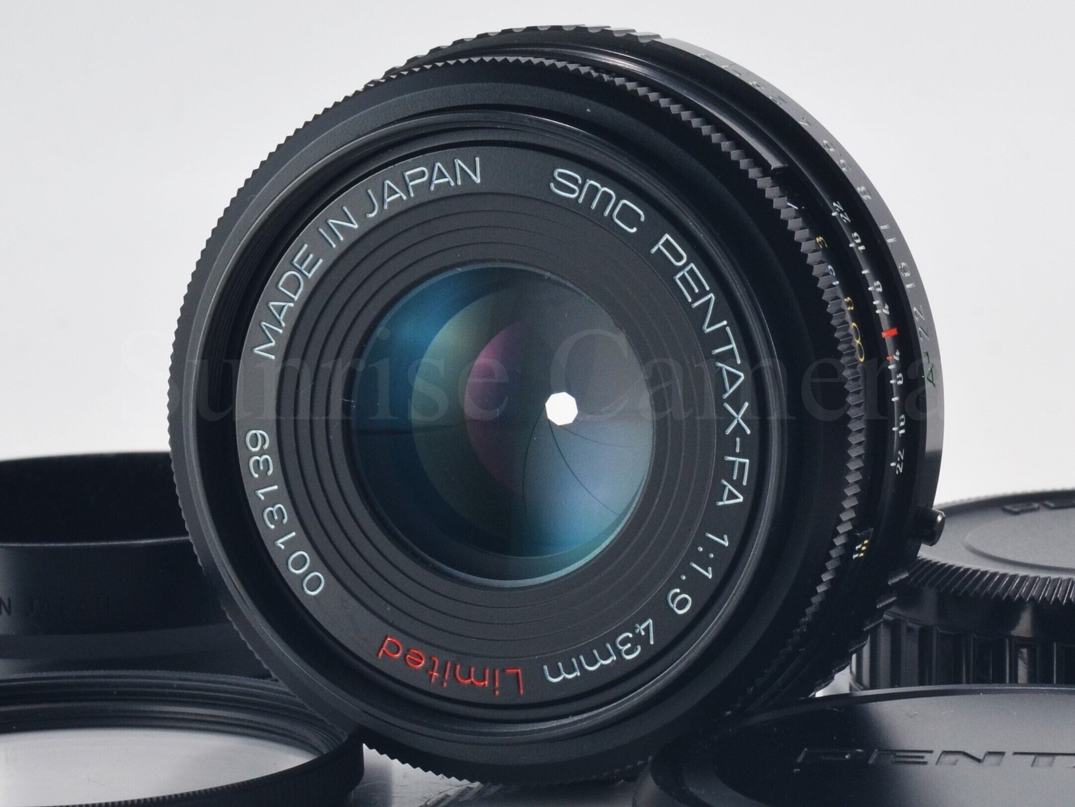 PENTAX smc PENTAX FA 43mm F1.9 LIMITED ブラック (55600