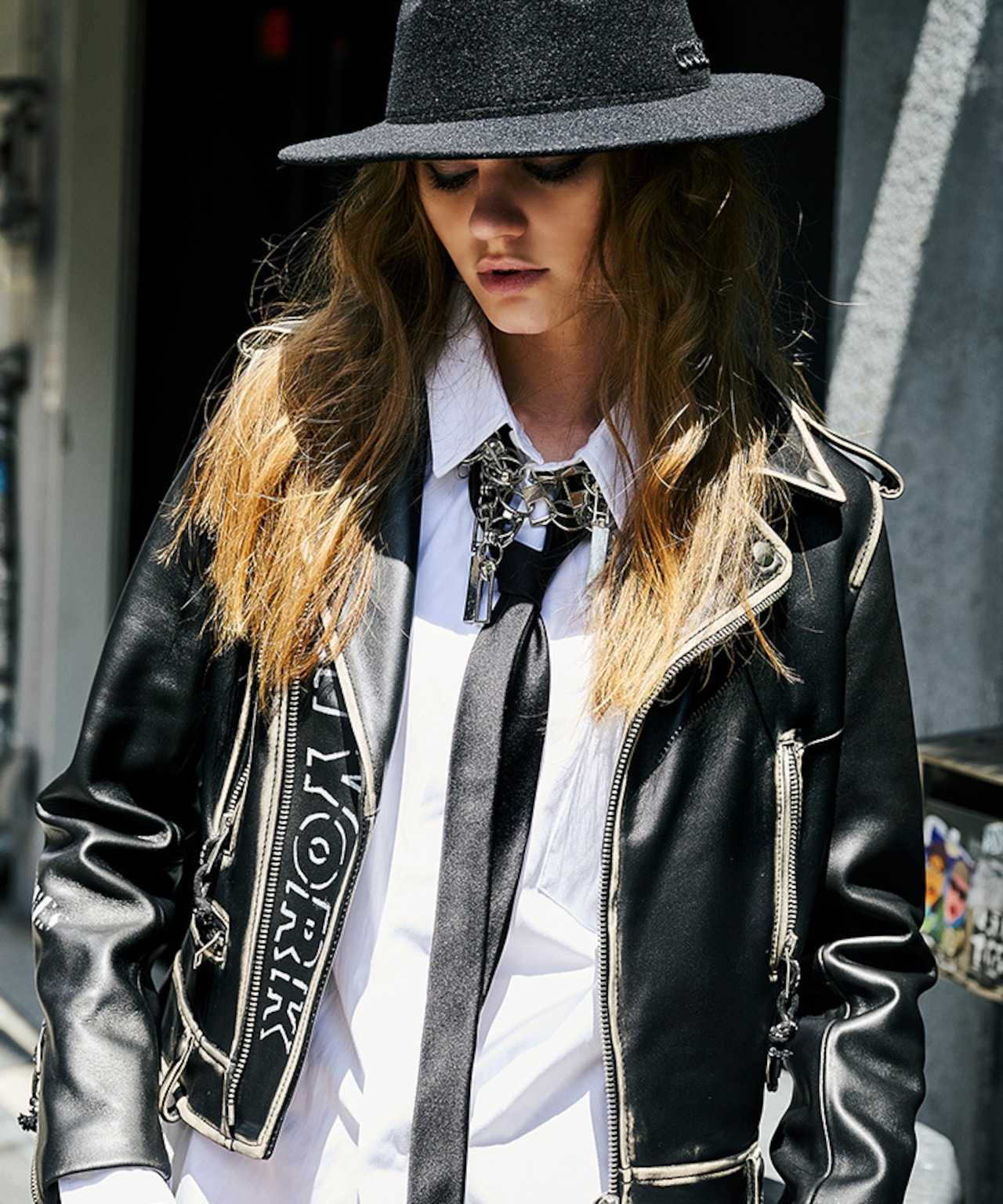 【ATELIER LINE】- TYPE A - COOLA MADEコンパクトレザージャケット CQ-47043