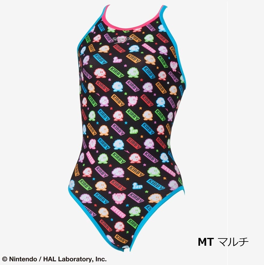 speedo カービィ STW02603 練習用水着 レディース カービィ1アップ
