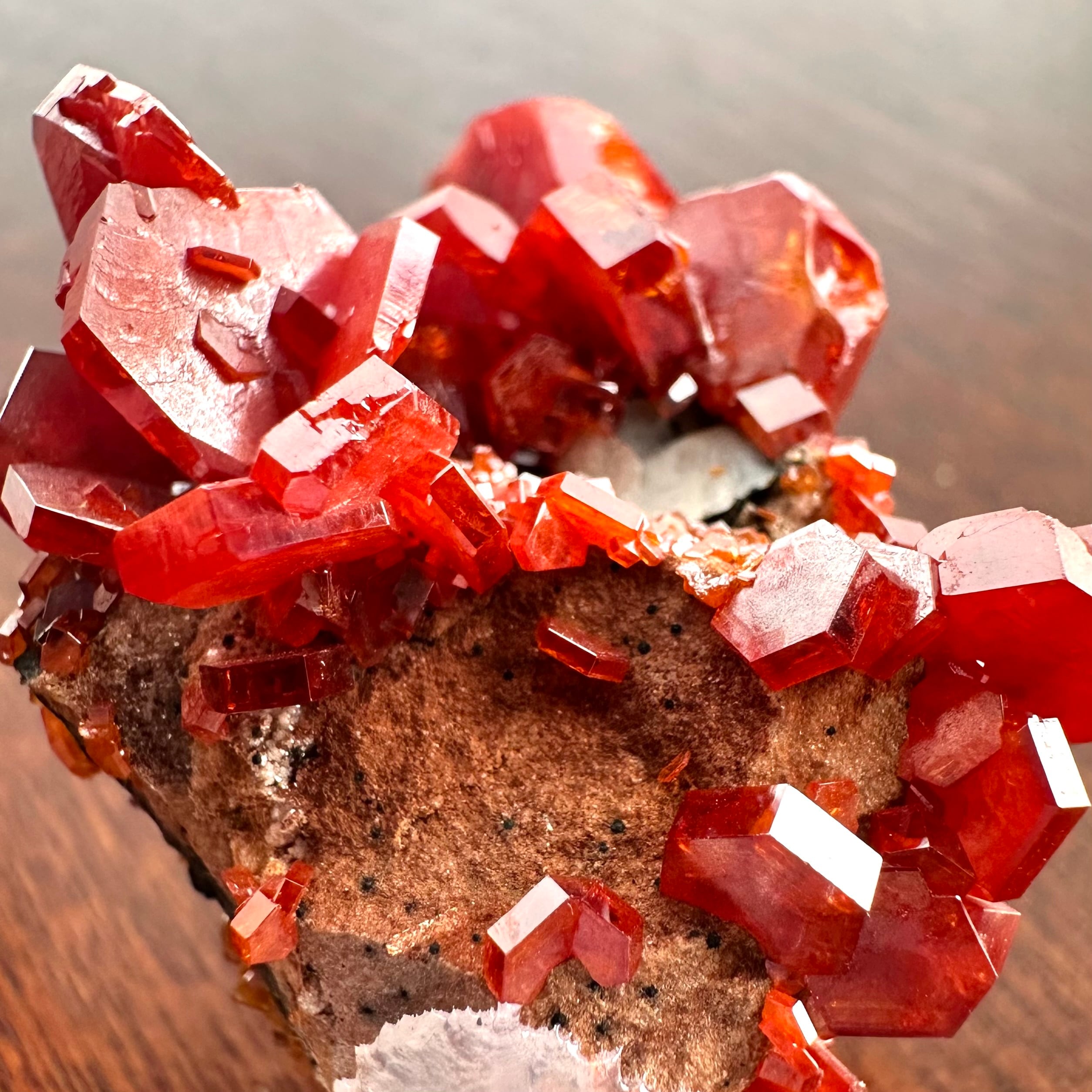 バナジナイト【Vanadinite】モロッコ産 | PEANUTS MINERALS