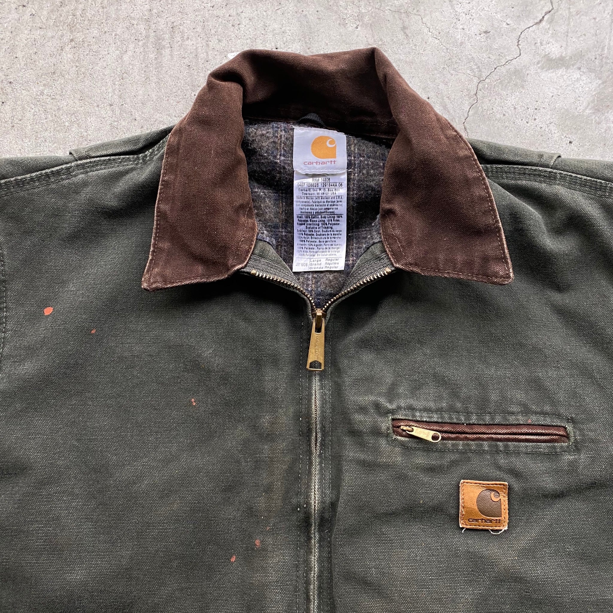 Carhartt カーハート デトロイトジャケット ワークジャケット ダック地 ...