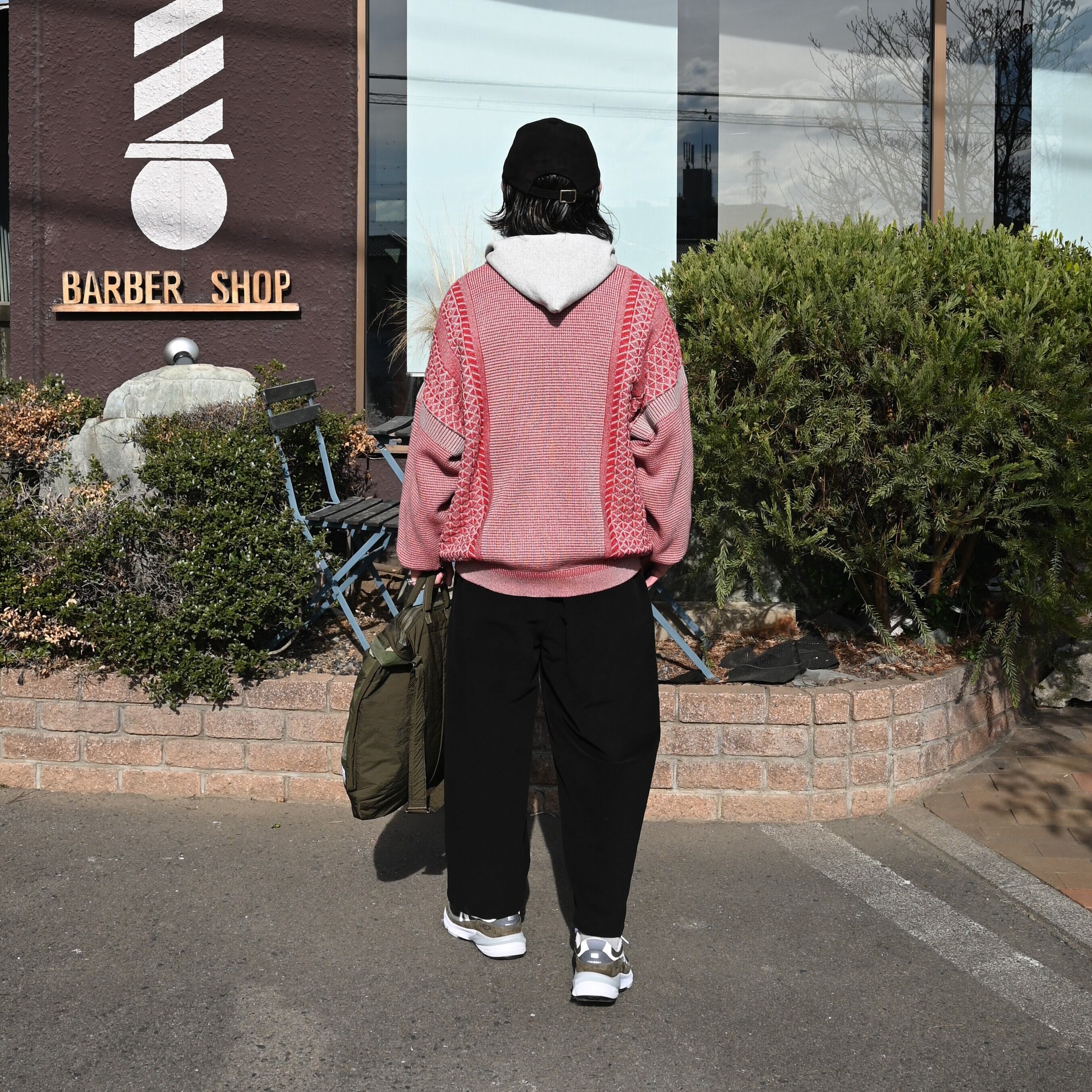 YASHIKI / GANKO別注 Ginka Cardigan(Yuki Momizi) スタイル | GANKO