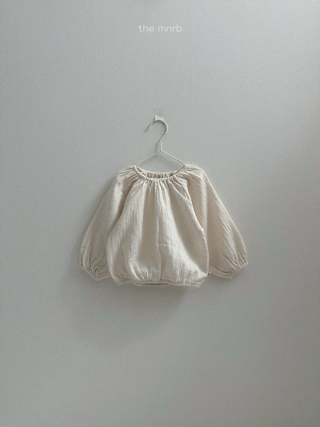 《予約》送料無料【minirobe】Balloon Blouse
