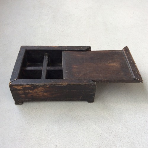 Vintage Wooden Organizer Box / ヴィンテージ 木製収納箱
