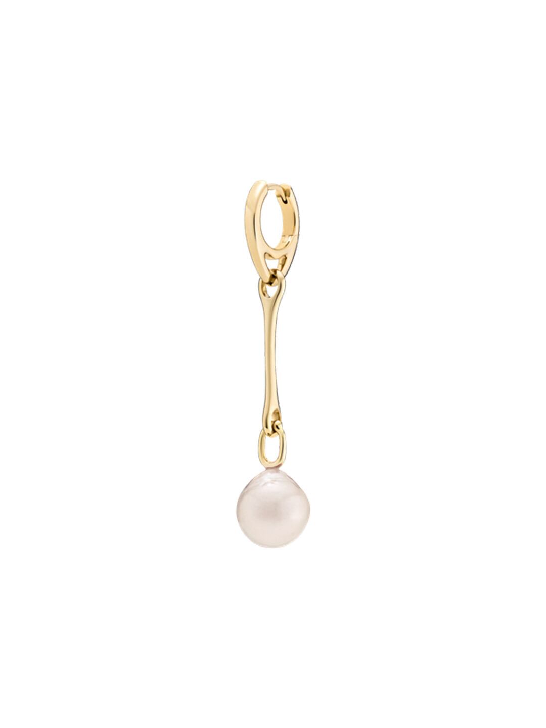 MARIA BLACK マリア・ブラック/ Squash Earring White Pearl Yellow