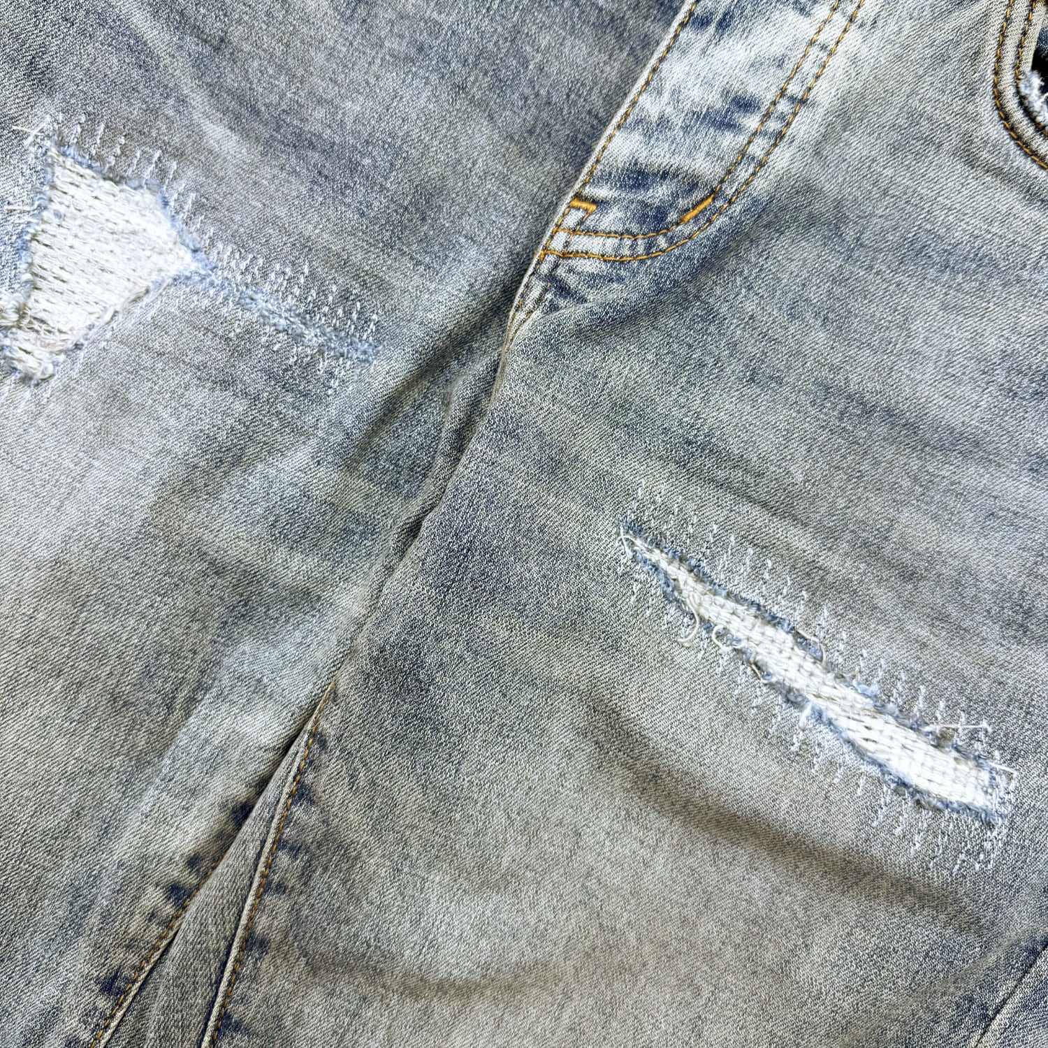 PURPLE BRAND / P001 Light Blue Vintage Repair | HOLICK