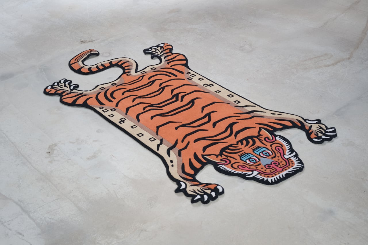 Tibetan Tiger Rug 《Lサイズ•ウール・オリジナル3・トラディショナル