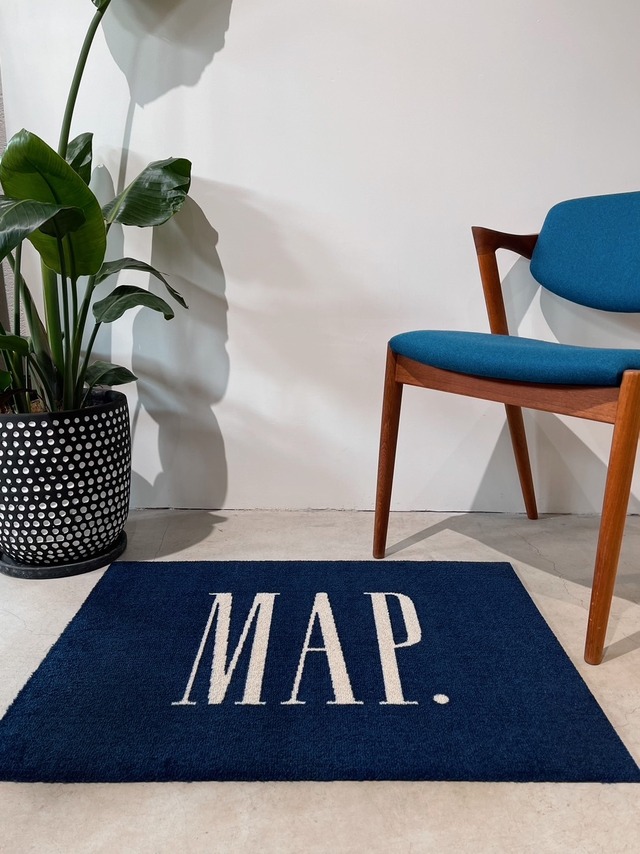 【map.】LOGO RUG /  RECTANGLE