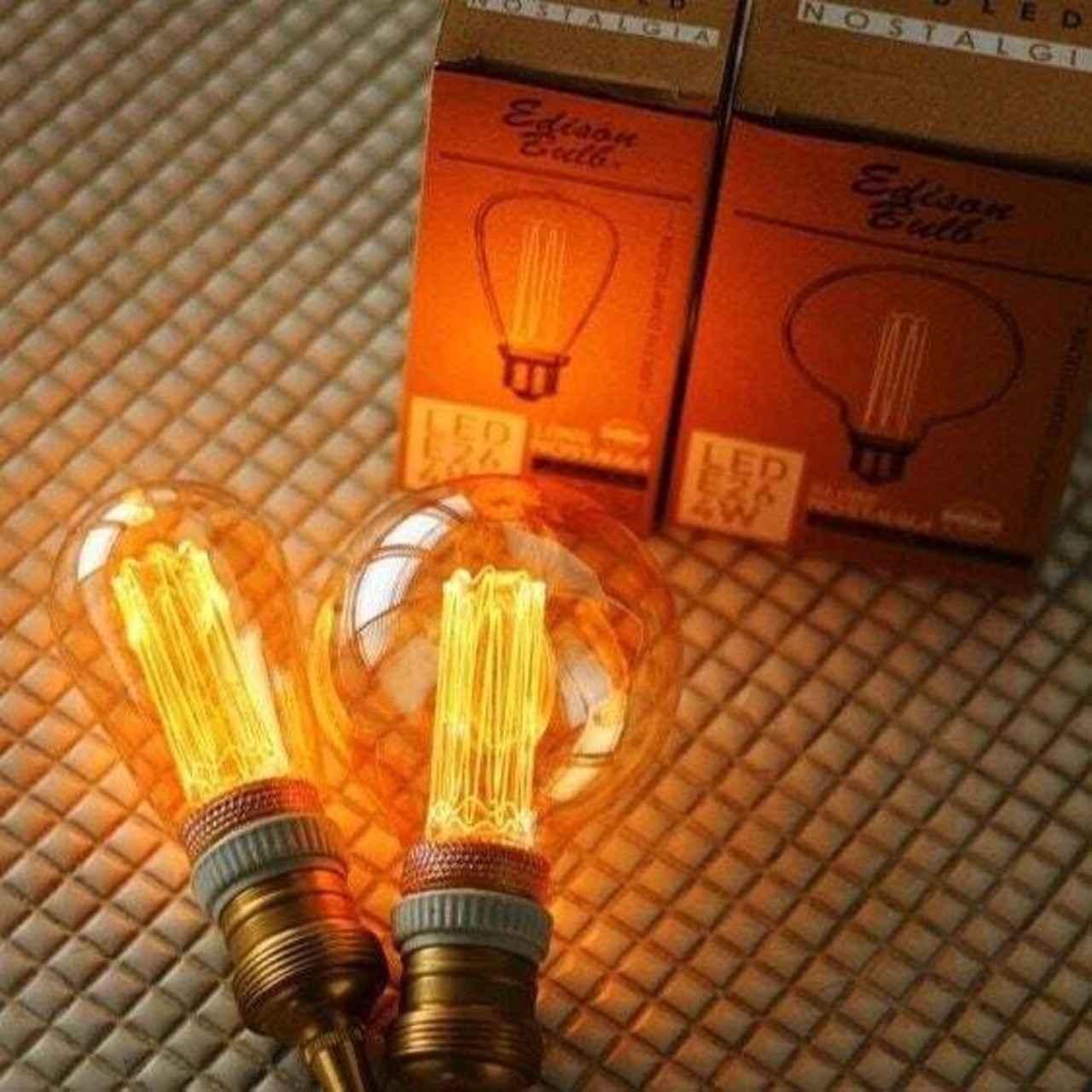 NOSTALGIA LED Bulb グローブ -GRAY-/調光器対応/照明/LEDライト/電材