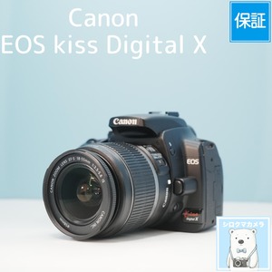 Canon EOS kiss Digital X 一眼レフ スマホ転送OK フルセット シロクマカメラ a7209