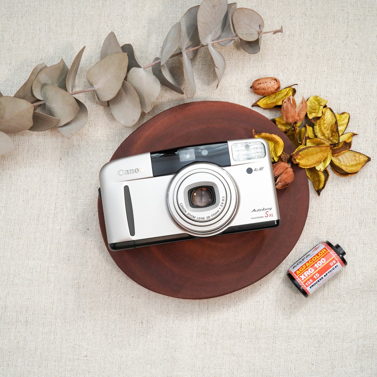 Canon】人気オートボーイ Canon AutoBoy S XL 希少なパールホワイト 
