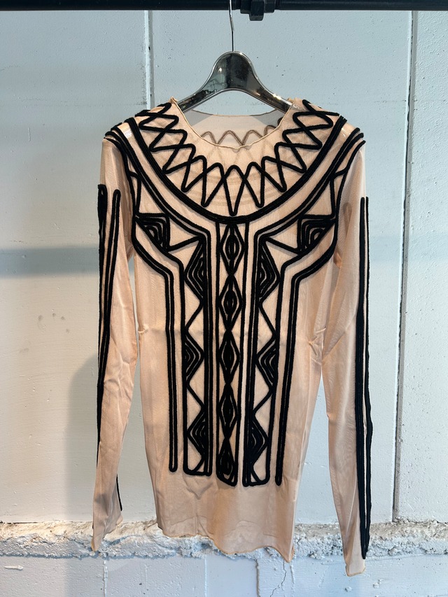 FUMIETANAKA  mesh giza long tee