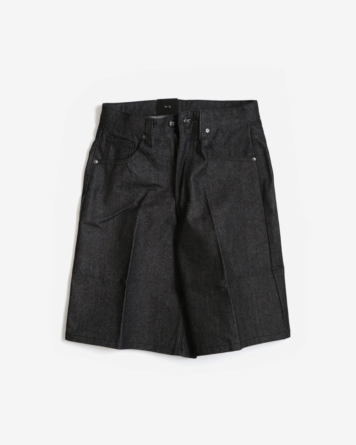 FB County|Heavyweight Hard Denim Shorts (2 Color) ==