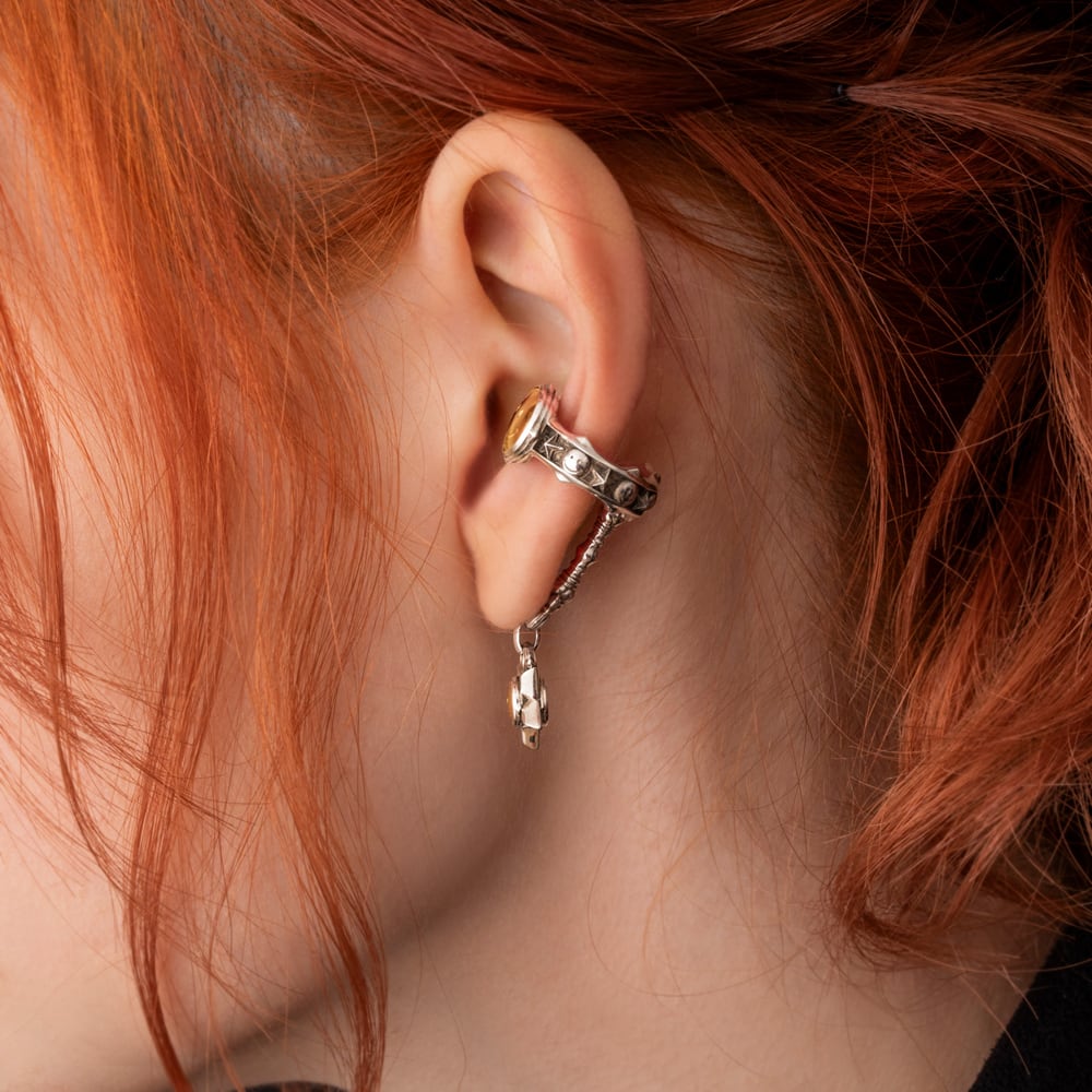 ニコイヤーカフ 片耳用 ACE0205 Nico ear cuff シルバーアクセサリー
