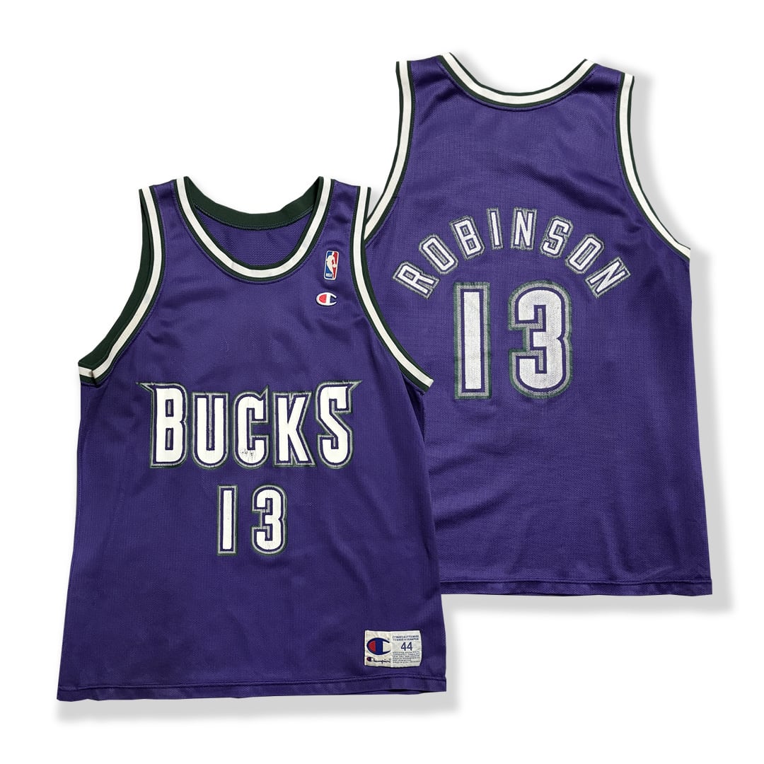 Glenn Robinson 【Milwaukee Bucks】 Game Shirt. Champion | am3:41