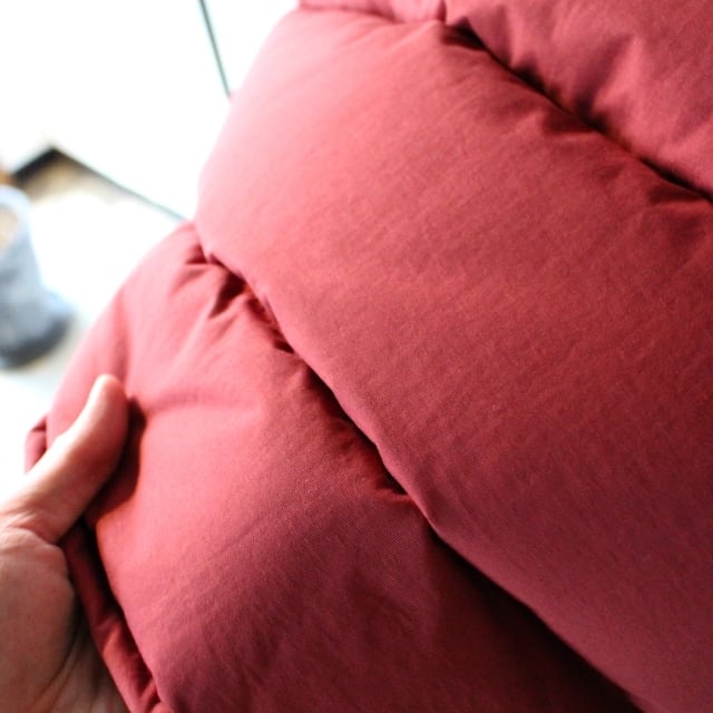 ZANTER JAPAN ダウンベスト DOWN VEST バーガンディ | C.COUNTLY