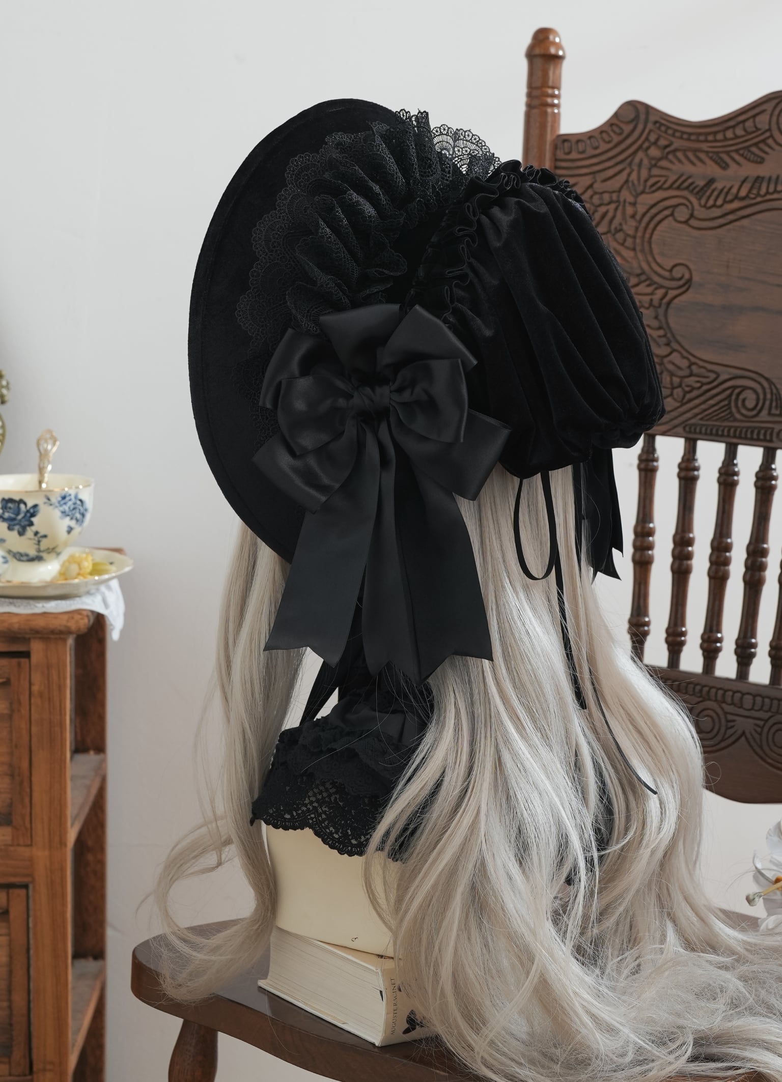フランス ヴィンテージ シスターベール ボネ ボンネット bonnet