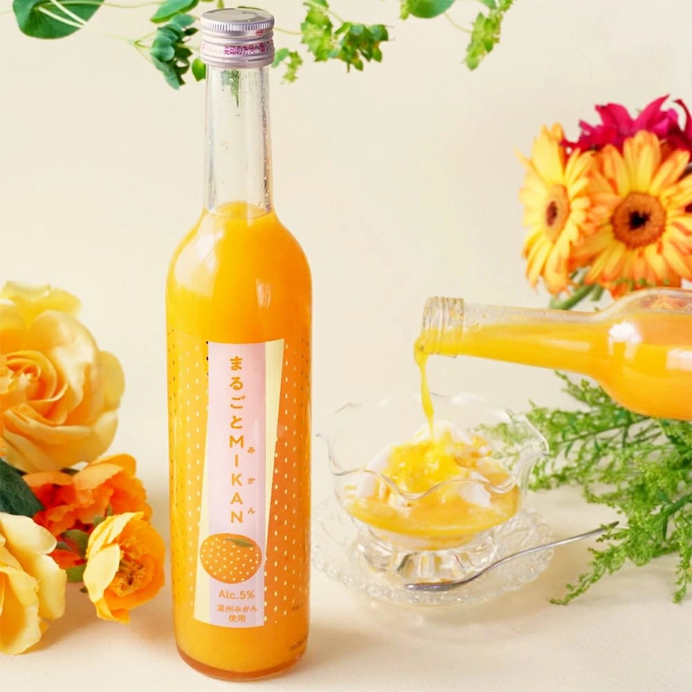 まるごとMIKAN & まるごとMOMO 飲み比べセット 2本 リキュール 甘口