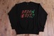 OG CREW NECK BLK/RASTA