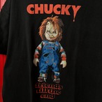 CHACKY ホラーTシャツ　黒　チャッキー　XLムービー