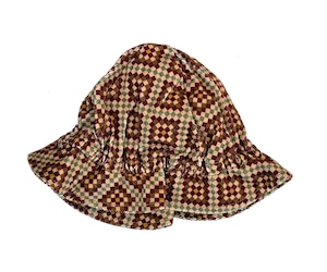 【26AW】&PAL(アンドパル)コーデュロイハット ボルドー(44/48/52)