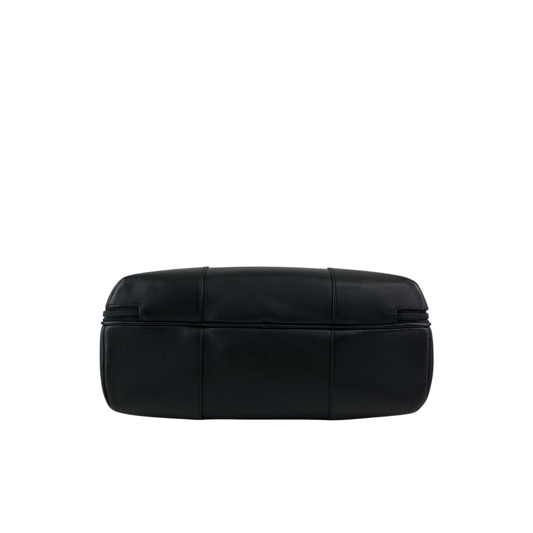 LOEWE ロエベ ショルダーバッグ ブラック アナグラム レザー vintage