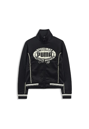 [OPEN YY] PUMA x OPEN YY JERSEY JACKET, BLACK 正規品 韓国ブランド 韓国通販 韓国代行 韓国ファッション オープン ワイワイ 日本 店舗