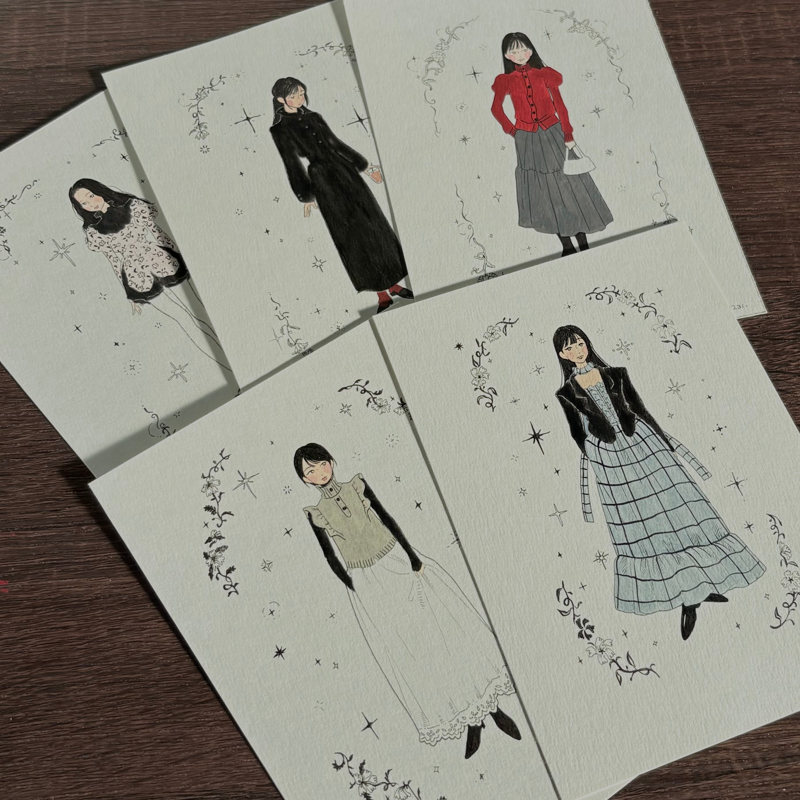 fashion illustration / B6