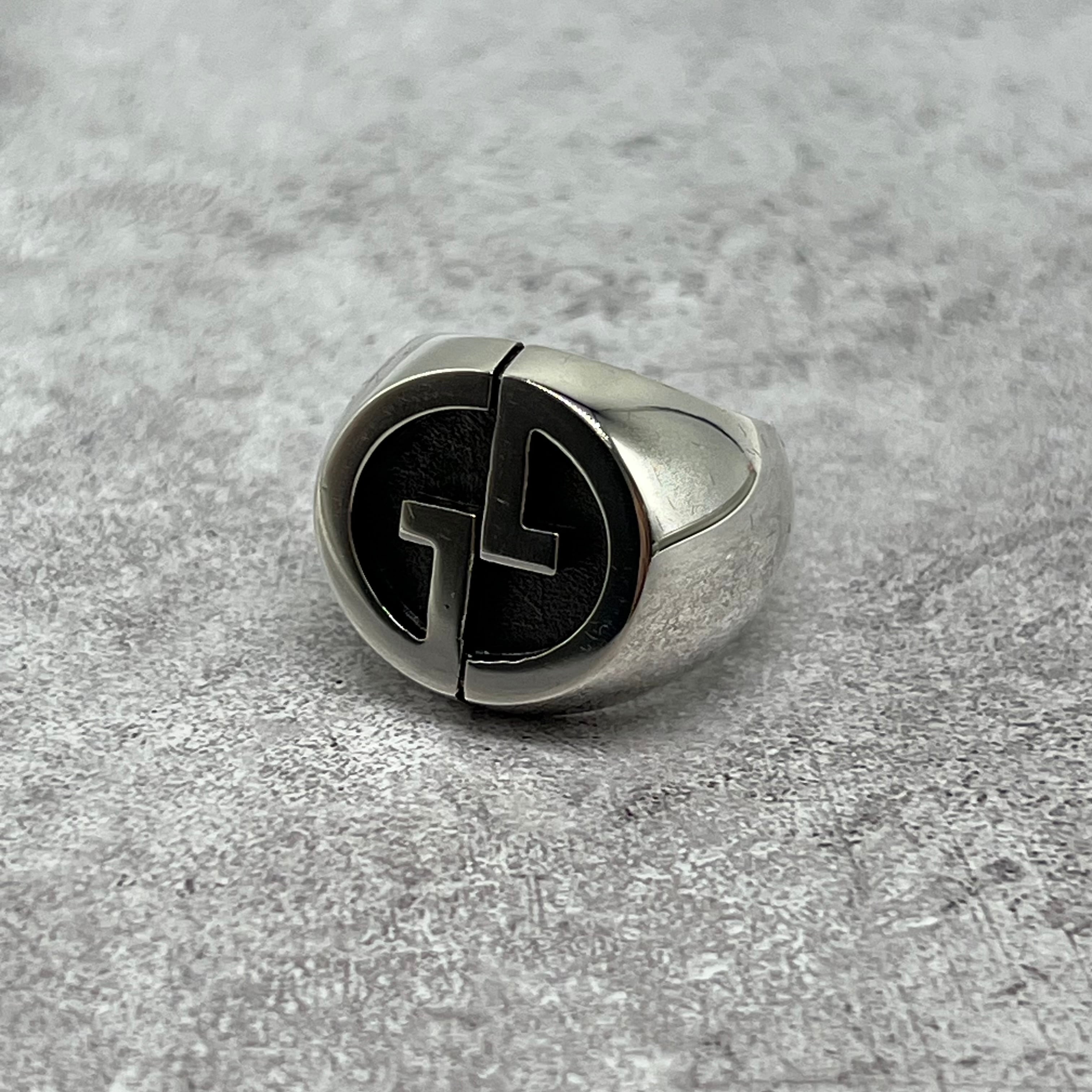 90～00s GOODENOUGH/College ring/16号相当/GE刻印/カレッジリング