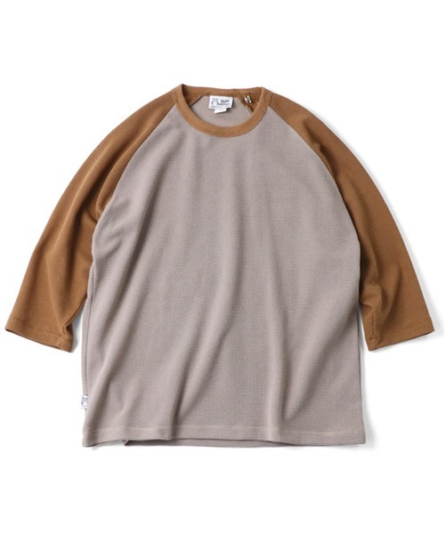 gym master ジムマスター ドライワッフル Tシャツ メンズ 7分袖 8分袖 ラグランTシャツ 無地 吸汗速乾 サーマル カットソー 春夏秋 G733717