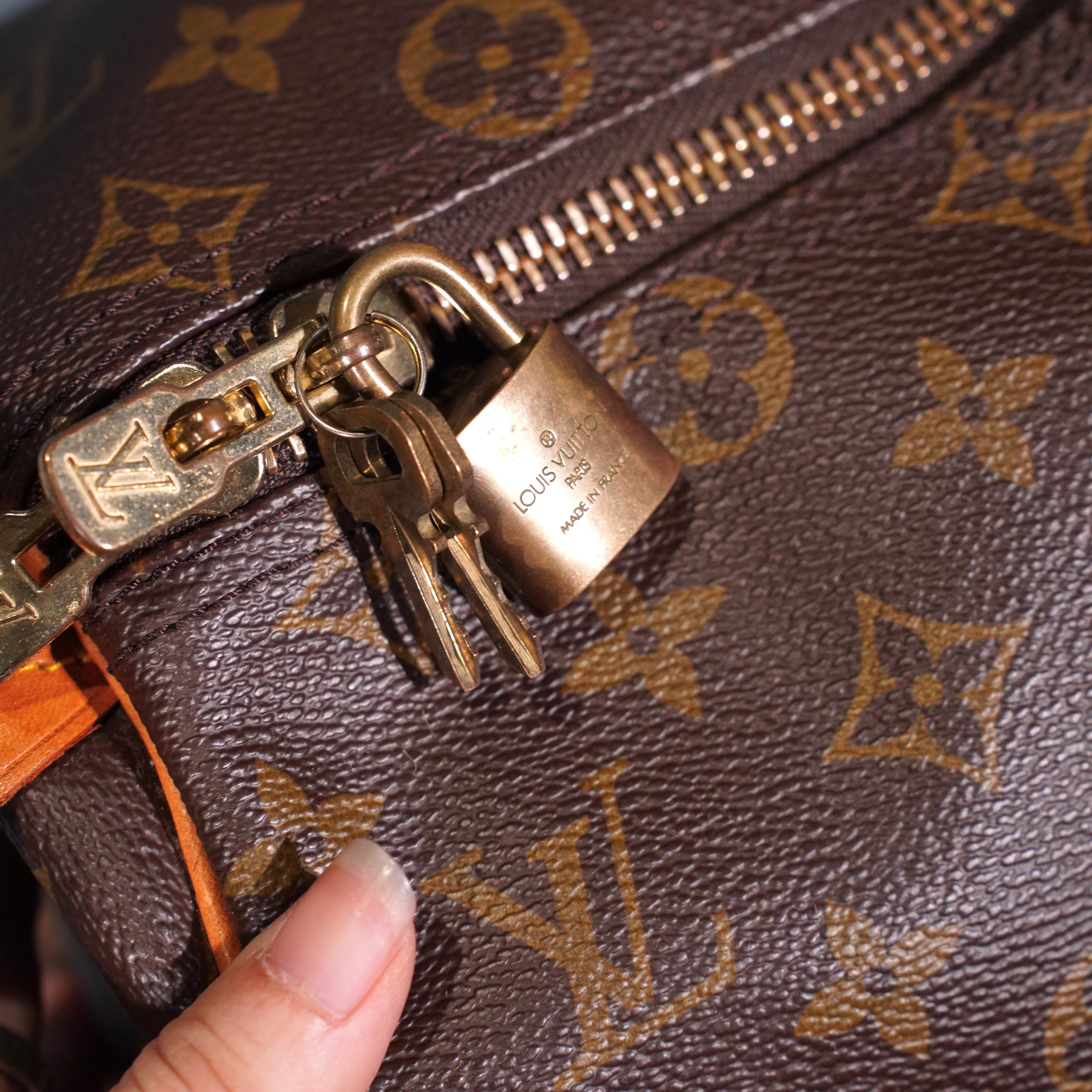 LOUIS VUITTON M41418 VI8902 MONOGRAM PATTERNED BOSTON BAG MADE IN