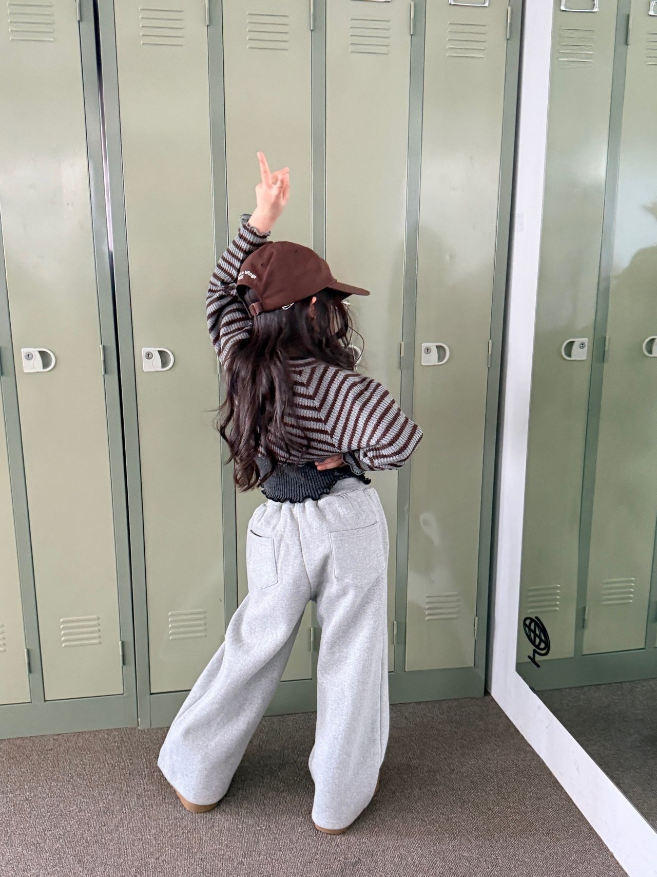 COMMA［取寄］knit crop tee 26winter