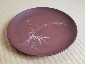 7、８０年代紫砂　皿