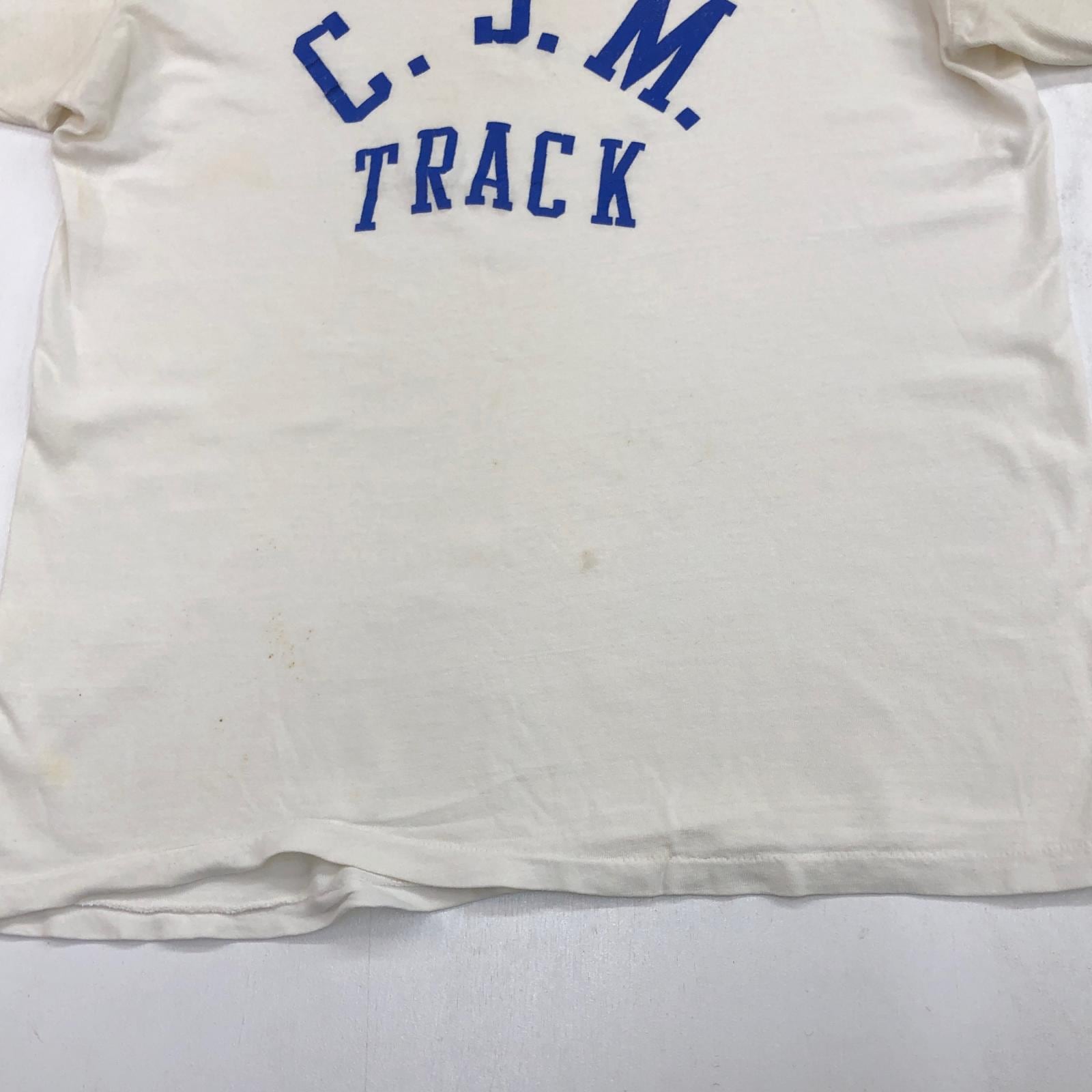 RUSSEL ラッセル 70年代 USA製 金タグ 初期 C.S.M TRACK リンガー T