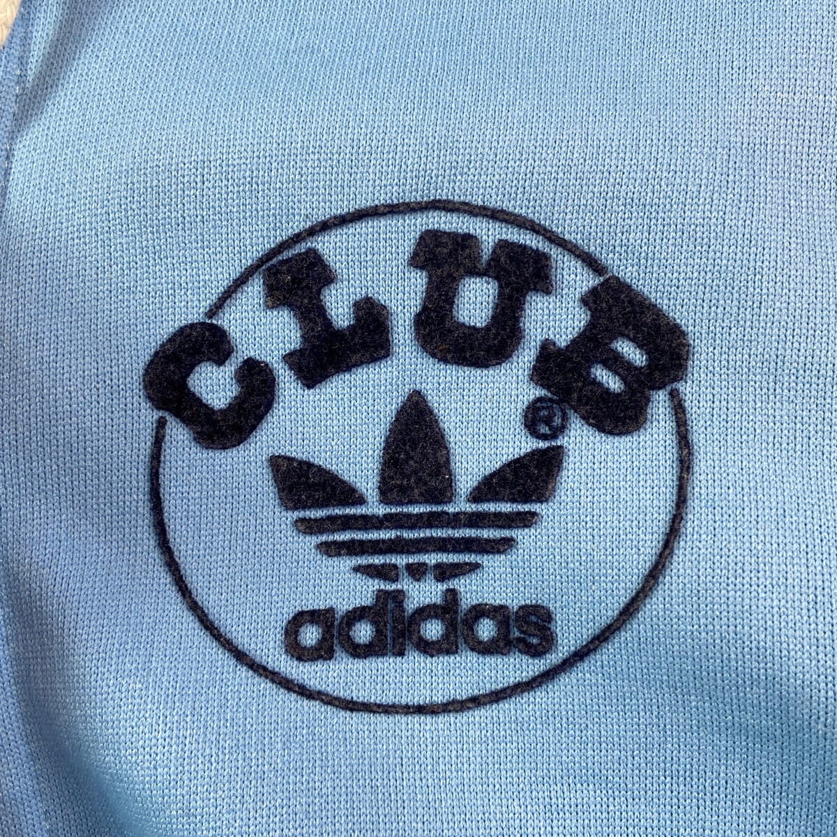 70~80年代 VENTEX社製 adidas CLUB アディダス フロッキープリント