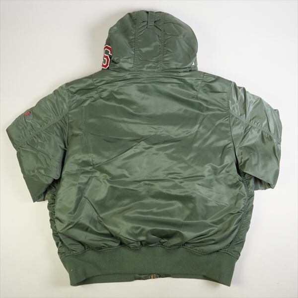 Size【XL】 SUPREME シュプリーム 21AW Hooded MA-1 Olive ジャケット ...