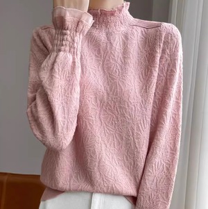 レディース トップス シャツ ブラウス 長袖 ハイネック フリル襟 フェミニン フリル かわいい 大人可愛い きれいめ 上品 おしゃれ エレガント 存在感 ラブリー キュート 都会的 ロマンティック 無地 春 秋 デート お出かけ イベント レストラン 女子会 休日 ホテル ショッピング コンサート ライブ お花見 カフェ プレゼント プチプラ 普段使い 着回し モテ 清楚 インスタ映え M L XL 2XL 大きいサイズ カラバリ ブラック ベージュ ピンク レッド ベーシックカラー 大人カラー